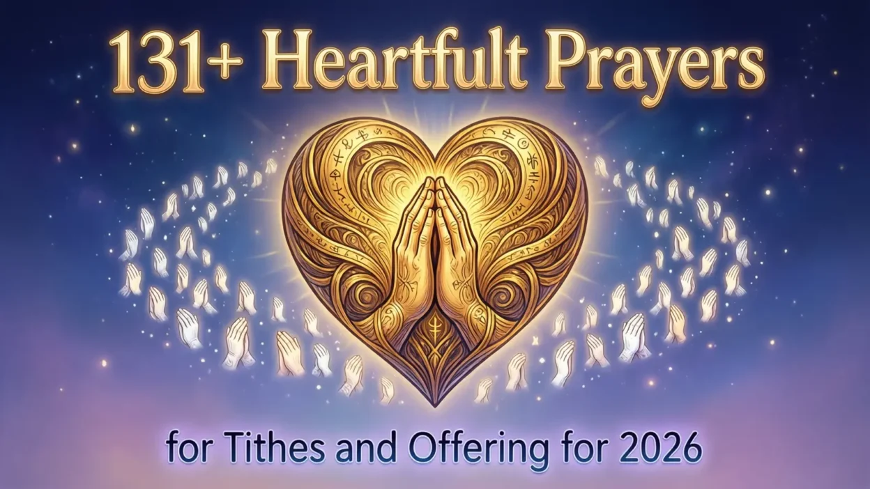 Prayers for Tithes and Offering