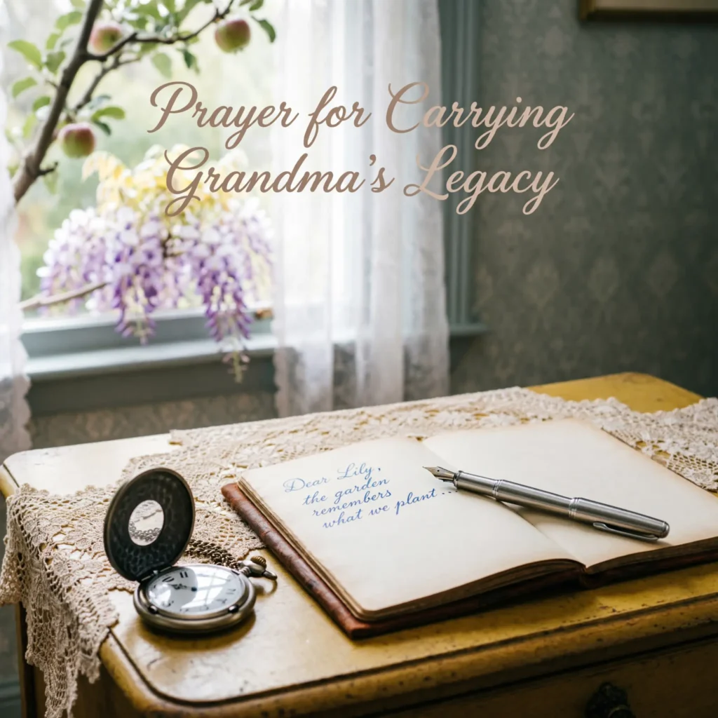 Prayer for Carrying Grandma’s Legacy