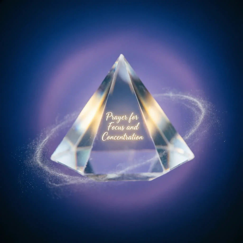 Prayer for Focus and Concentration