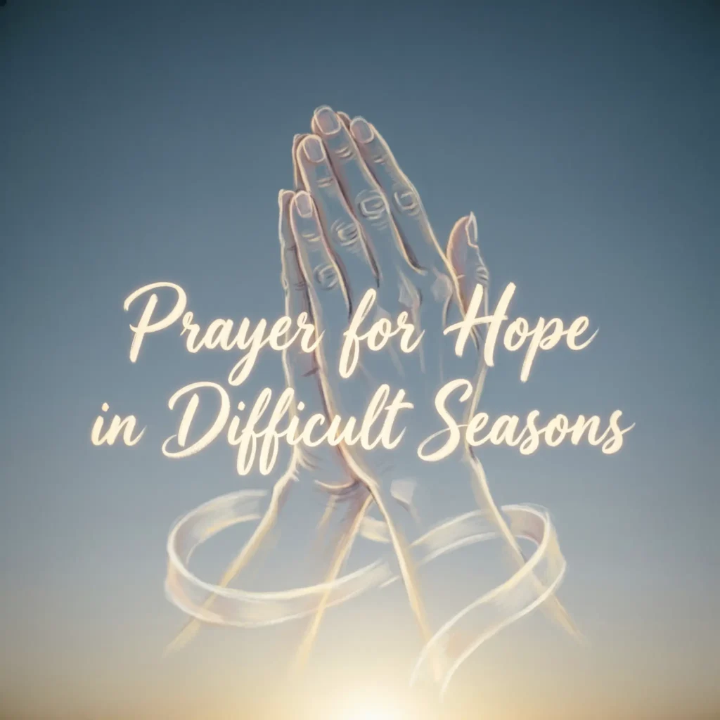 Prayer for Hope in Difficult Seasons