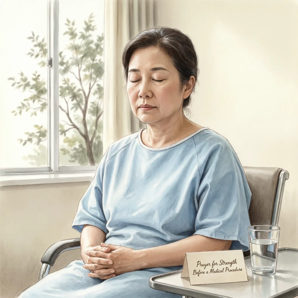 Prayer for Strength Before a Medical Procedure