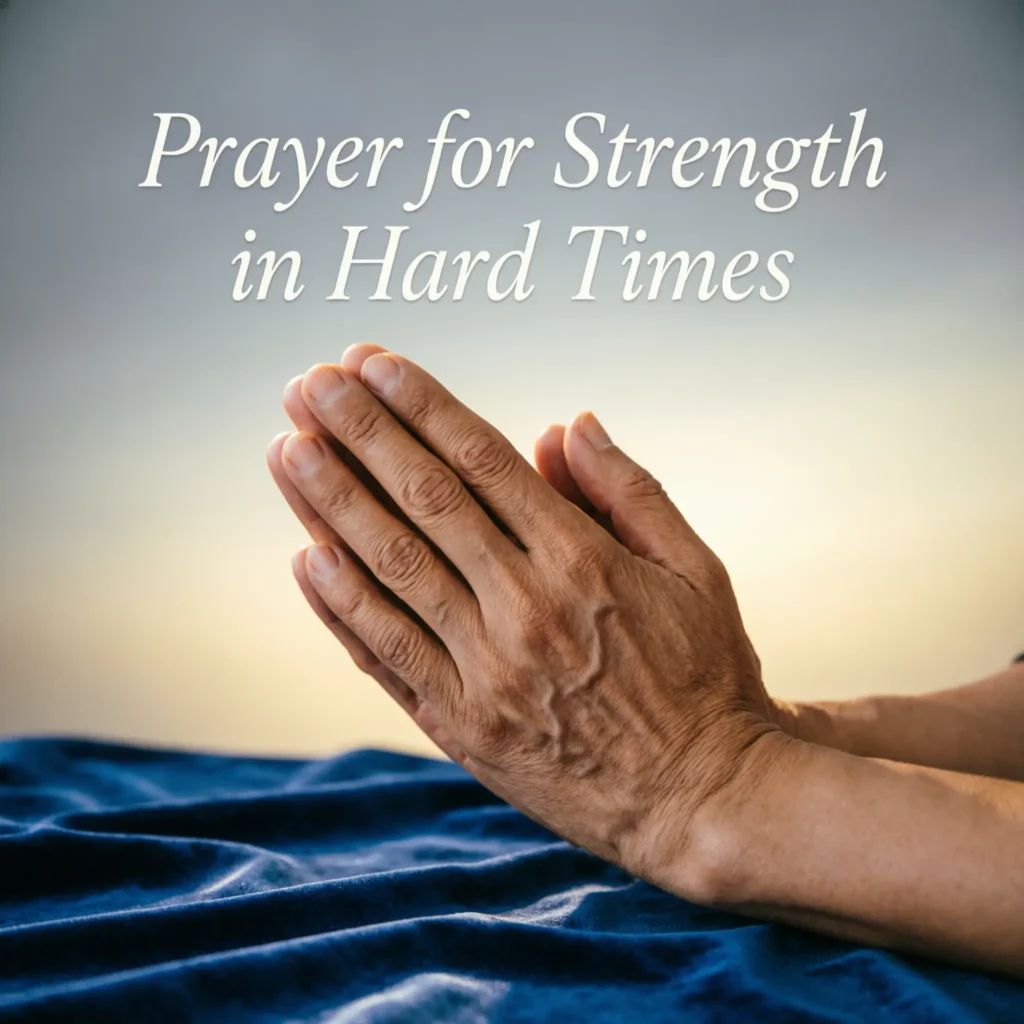 Prayer for Strength in Hard Times