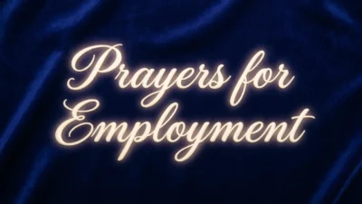 Prayers for Employment