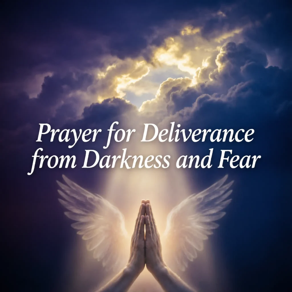 Prayer for Deliverance from Darkness and Fear