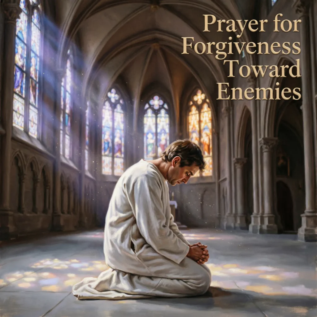 Prayer for Forgiveness Toward Enemies
