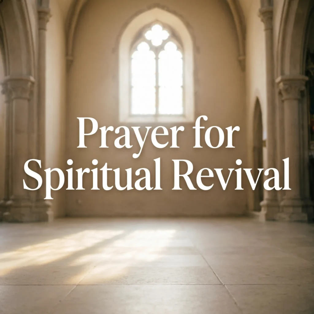 Prayer for Spiritual Revival