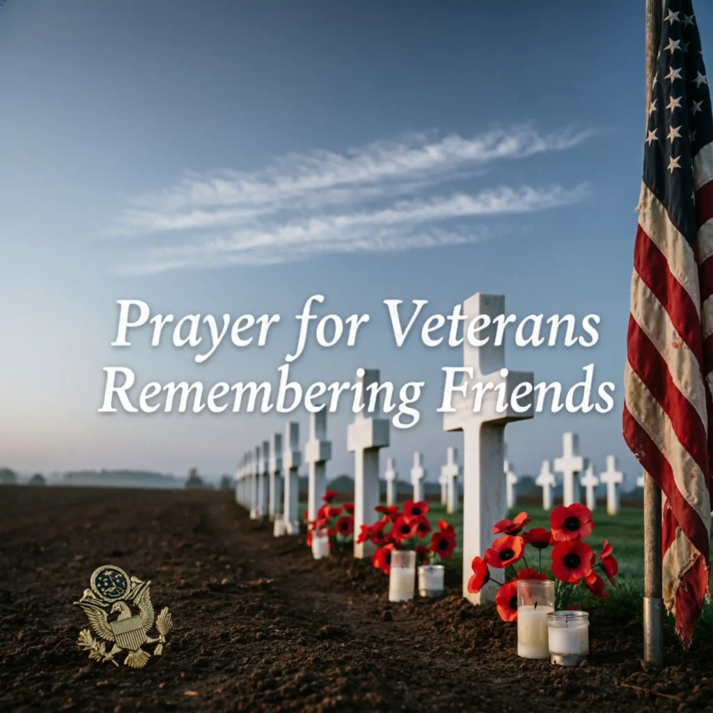 Prayer for Veterans Remembering Friends