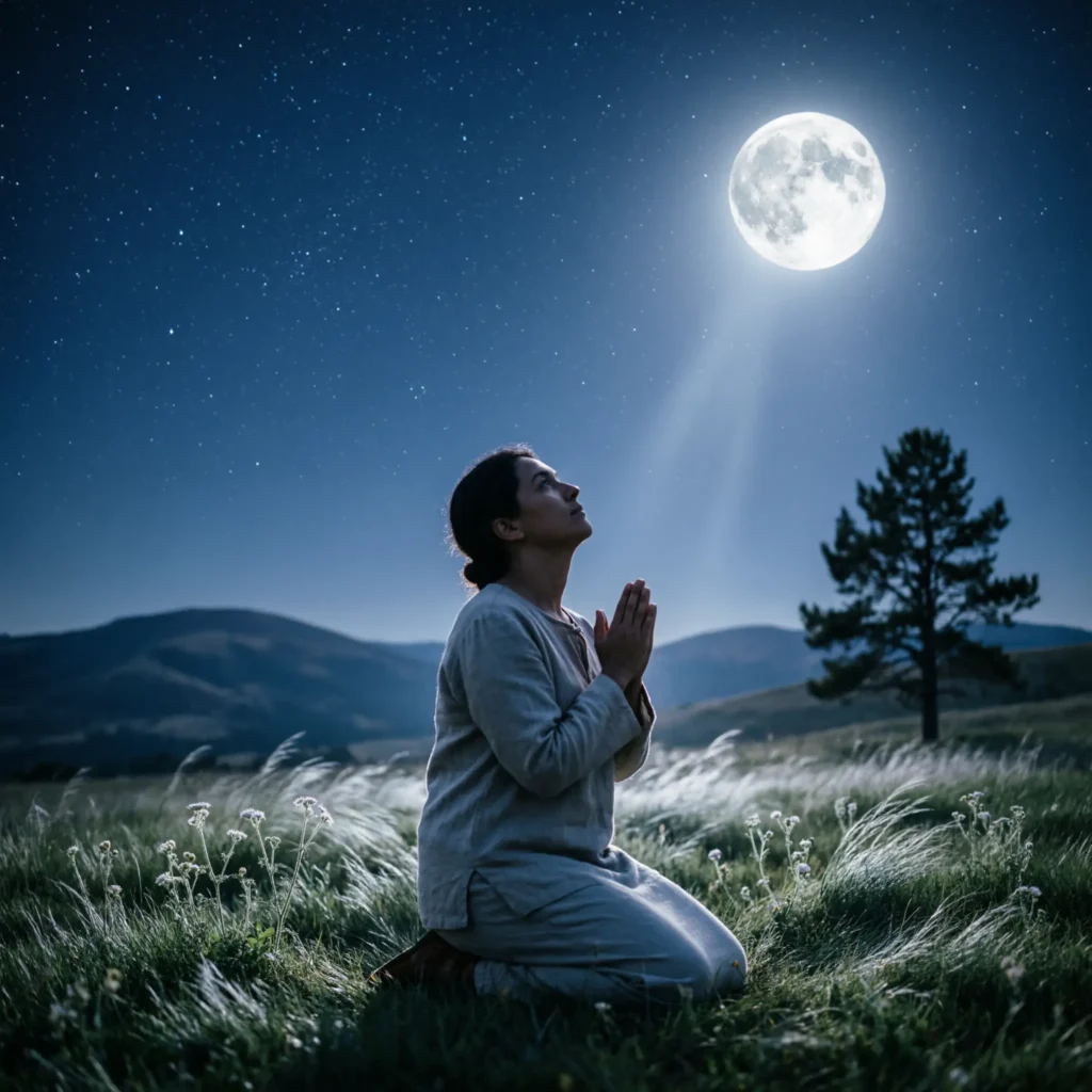 Prayer of Gratitude at Night