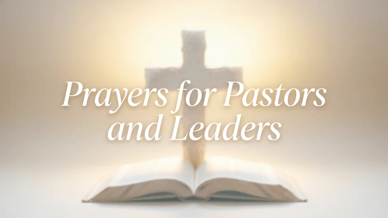 Prayers for Pastors and Leaders