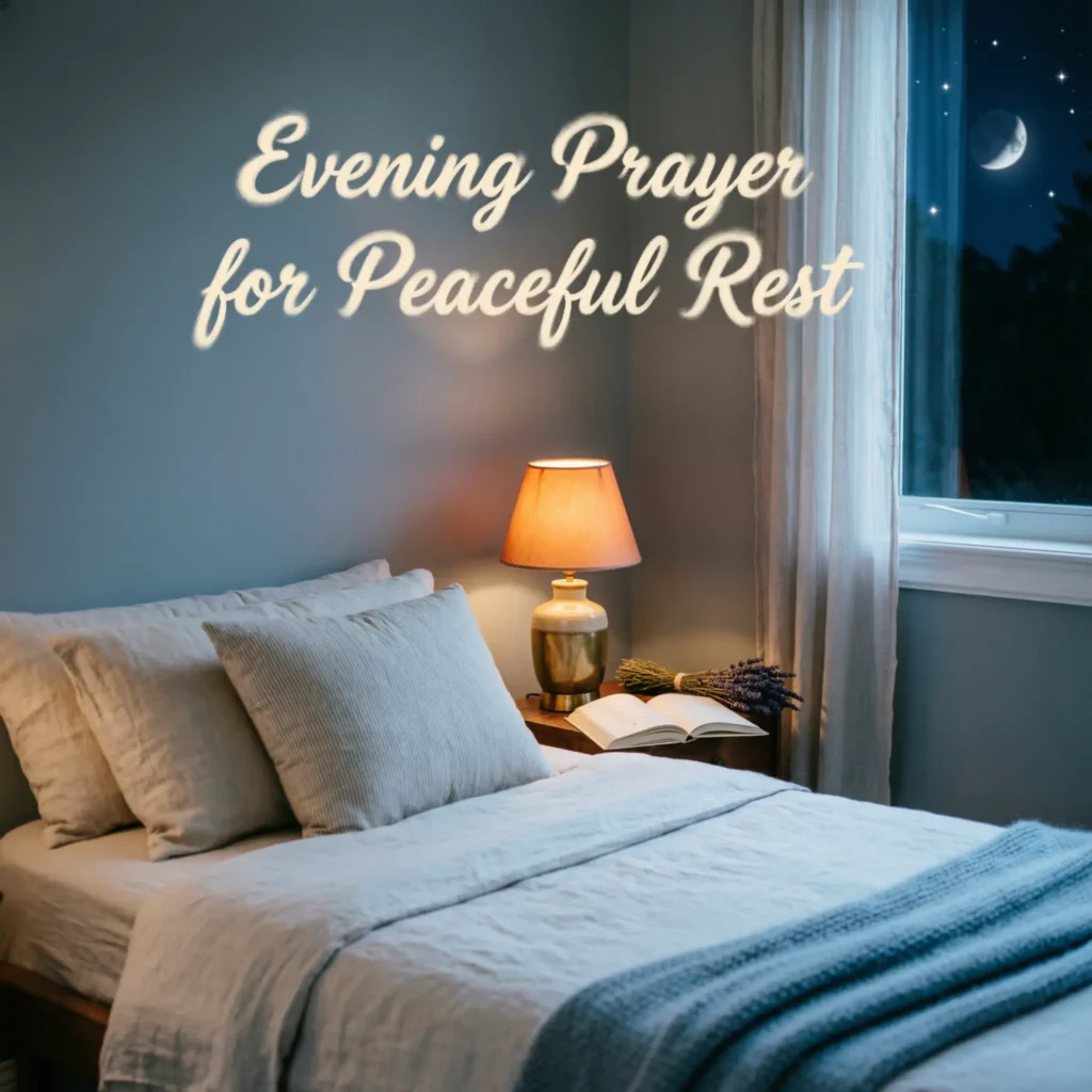 Evening Prayer for Peaceful Rest