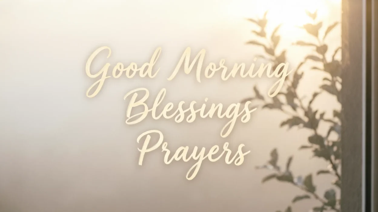 Good Morning Blessings Prayers