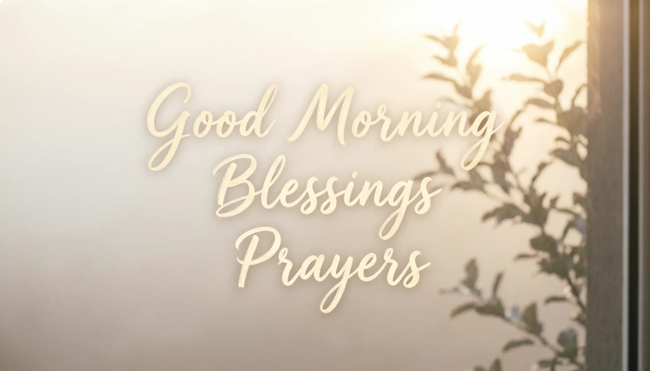 127+ Powerful Good Morning Blessings for a Beautiful Day