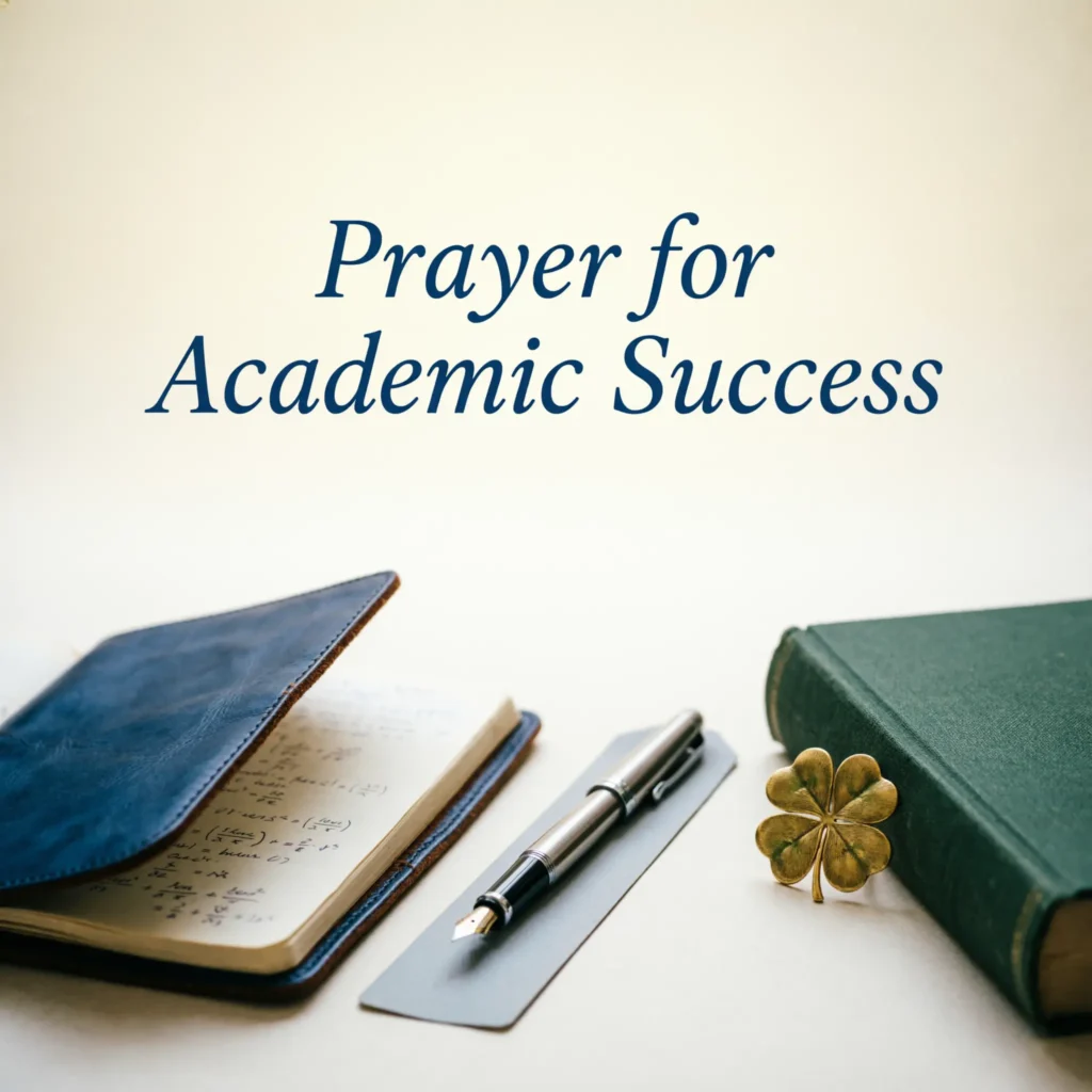 Prayer for Academic Success