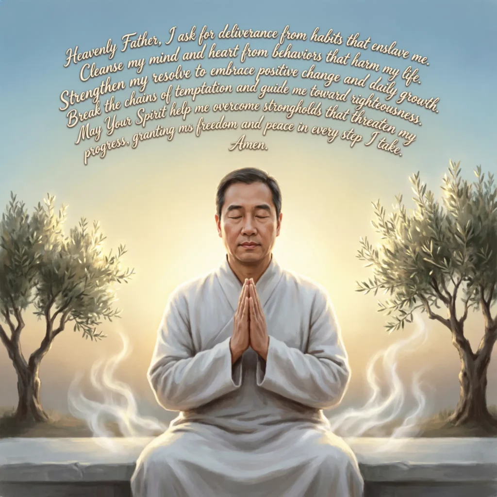 Prayer for Freedom from Negative Habits