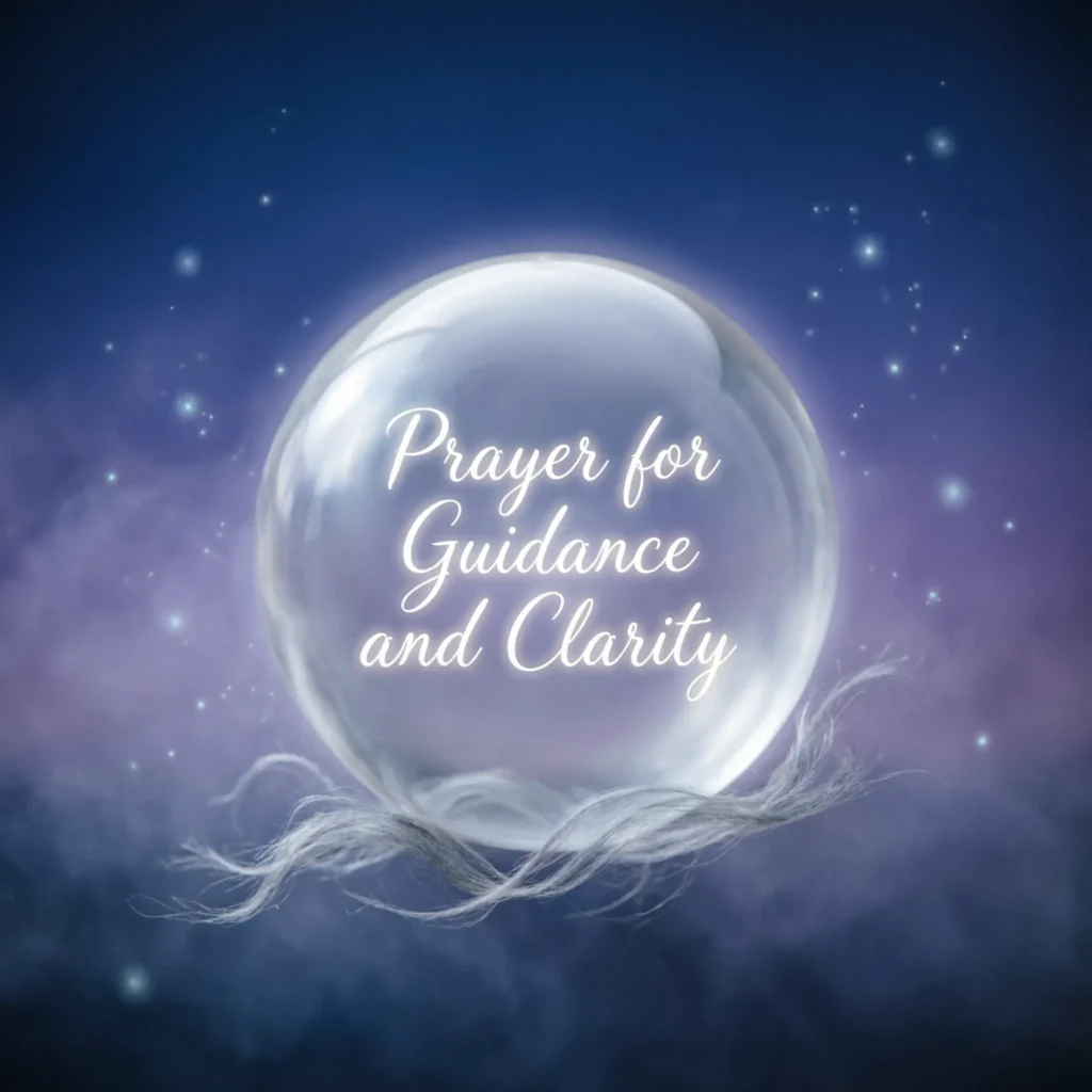 Prayer for Guidance and Clarity