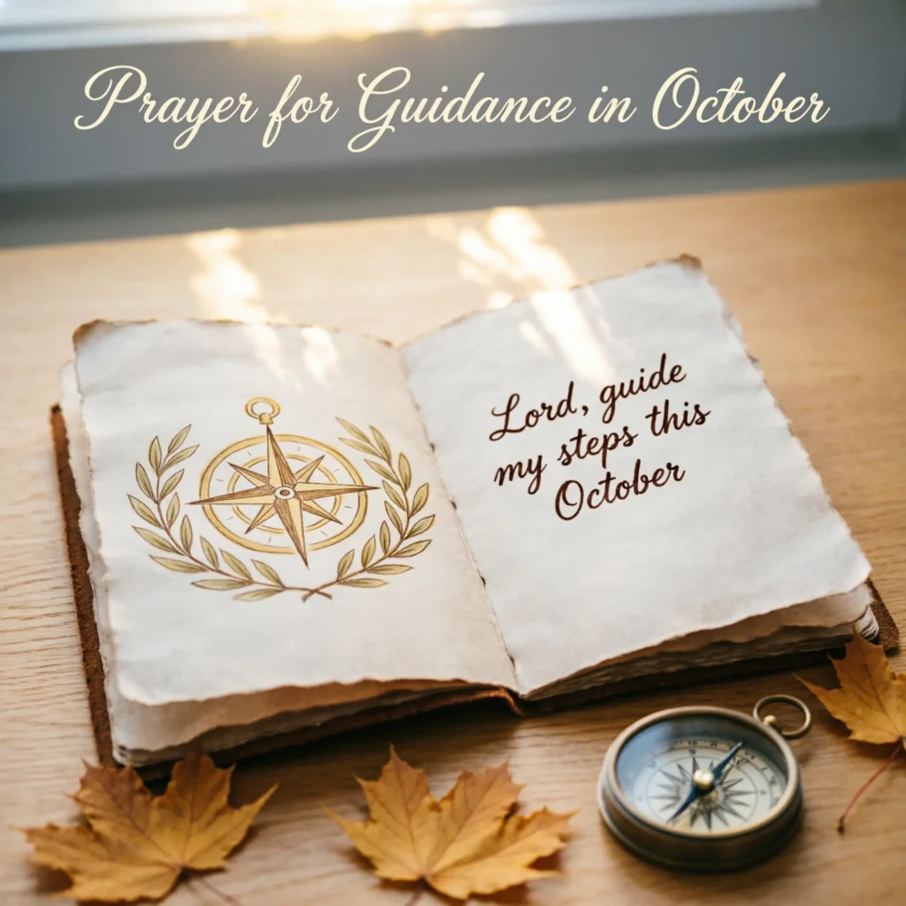 Prayer for Guidance in October