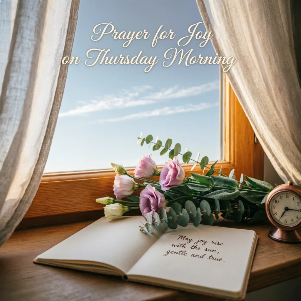 Prayer for Joy on Thursday Morning