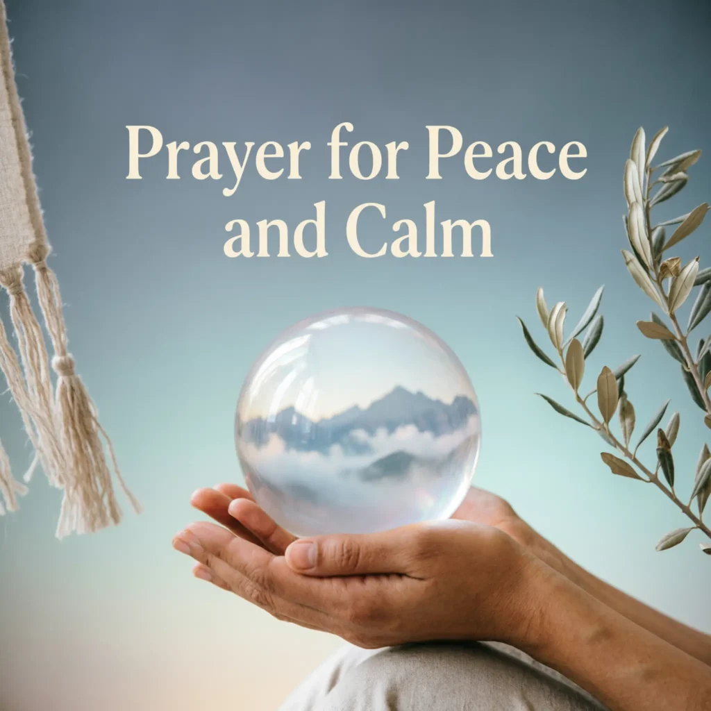 Prayer for Peace and Calm