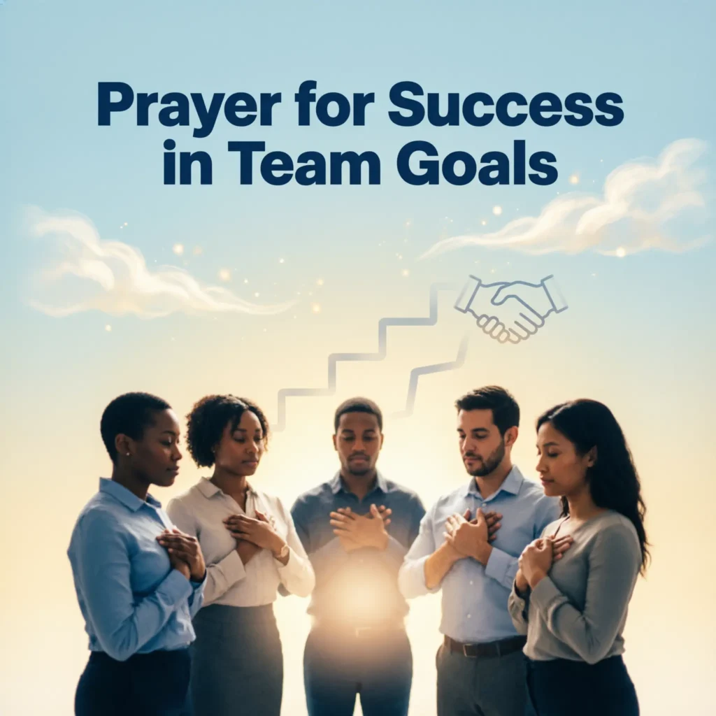 Prayer for Success in Team Goals