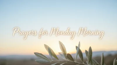Prayers for Monday Morning