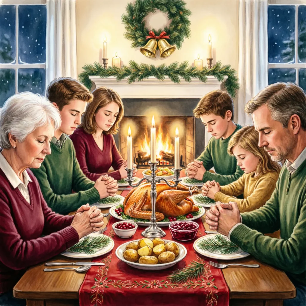 A Christmas Dinner Prayer for Healing