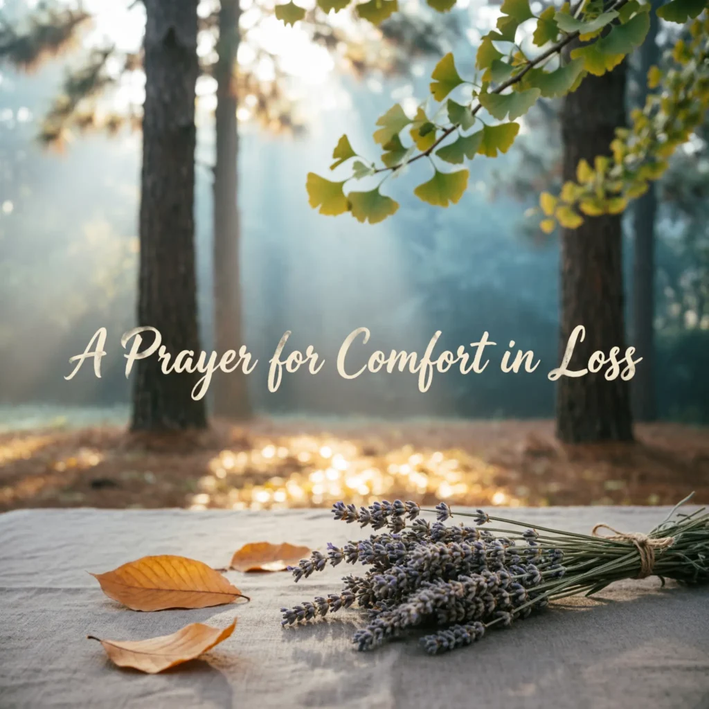 A Prayer for Comfort in Loss