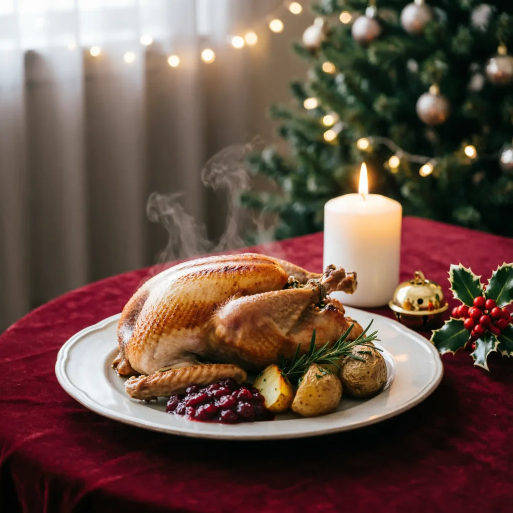 A Short Christmas Dinner Prayer for Gratitude