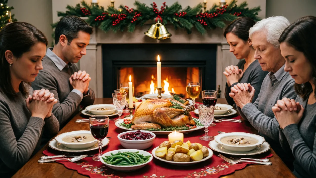 Christmas Dinner Prayers