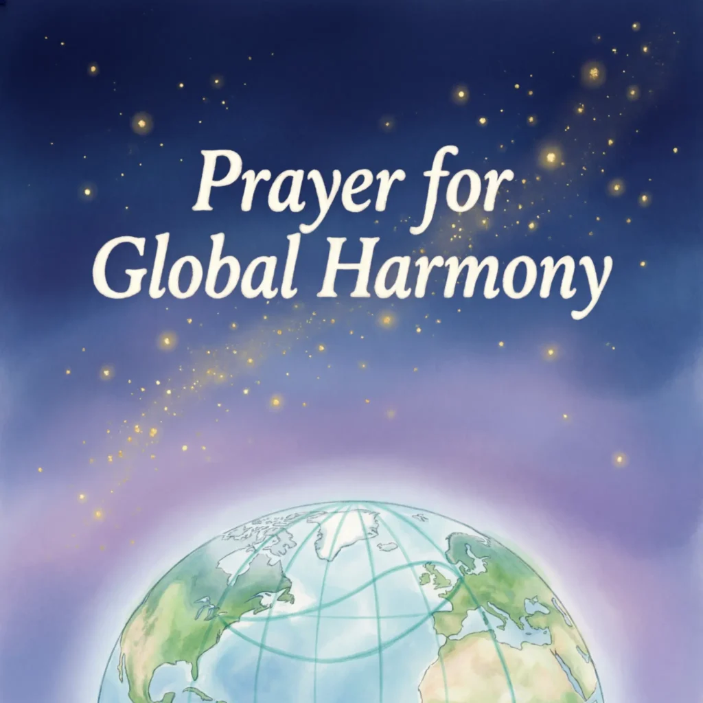 Prayer for Global Harmony