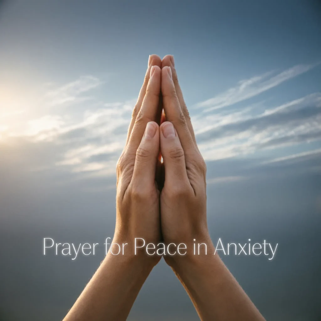 Prayer for Peace in Anxiety