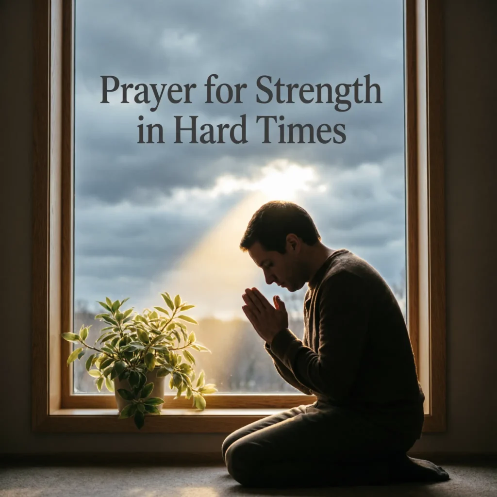 Prayer for Strength in Hard Times