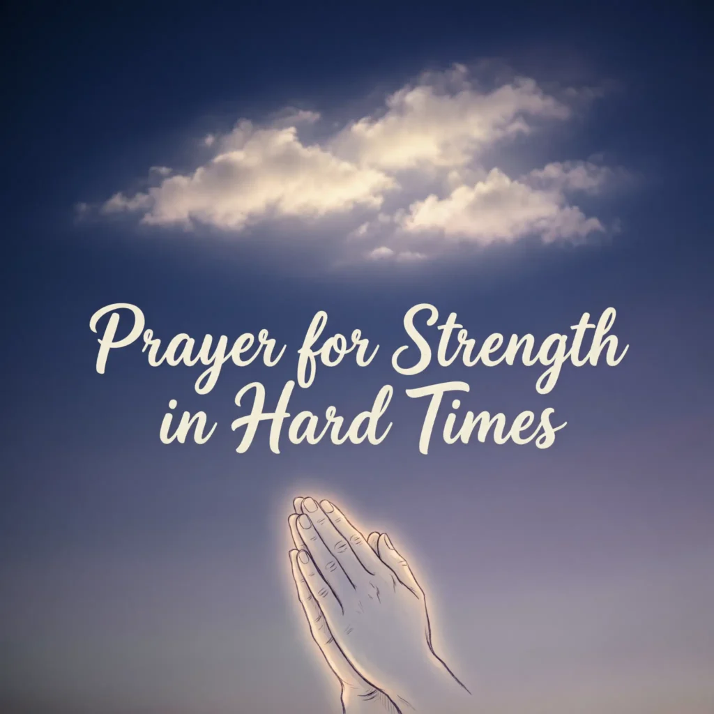 Prayer for Strength in Hard Times