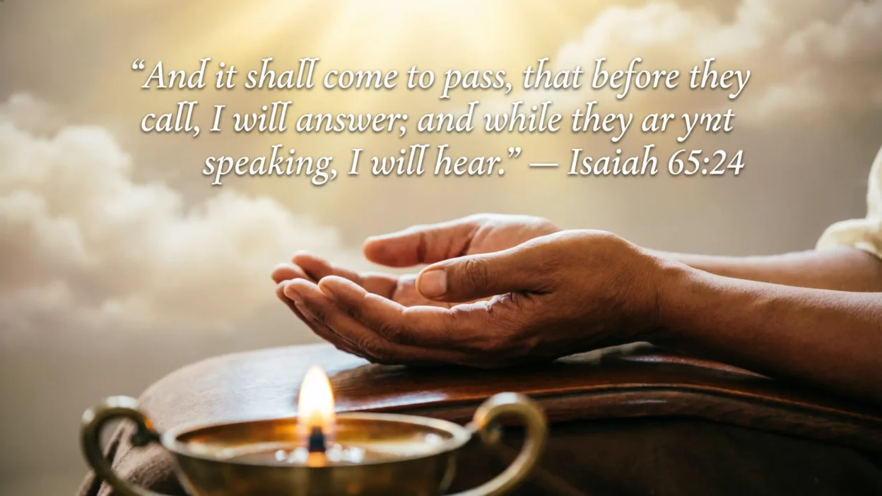 Scripture About God Answering Prayers