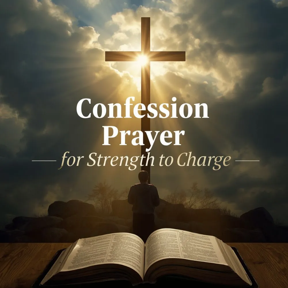 Confession Prayer for Strength to Change