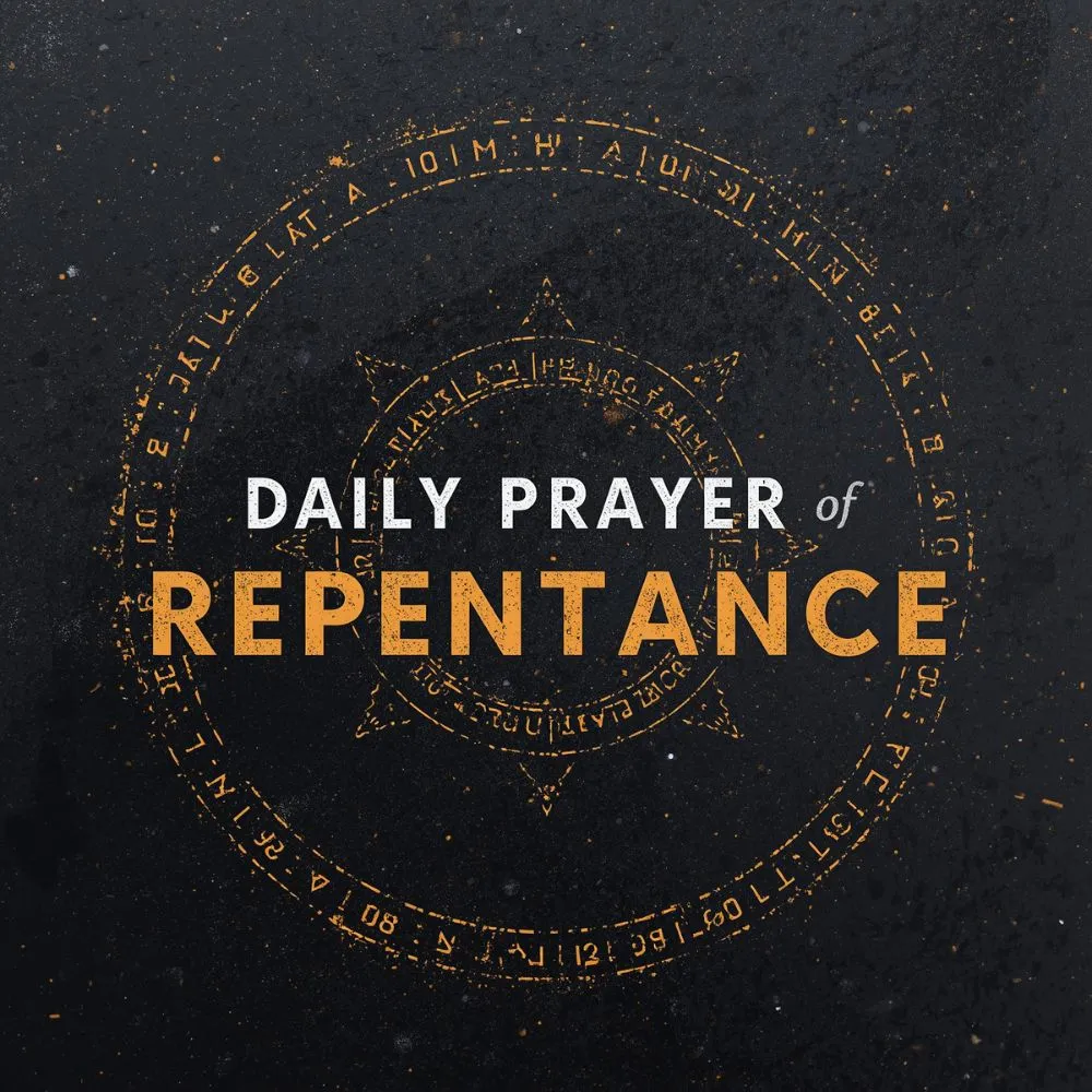 Daily Prayer of Repentance