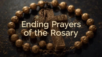 Ending Prayers of the Rosary
