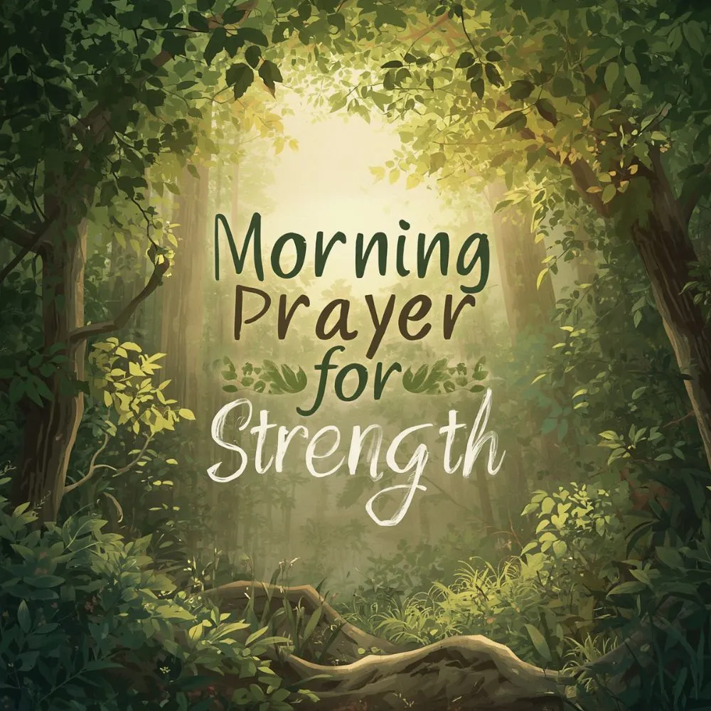 Morning Prayer for Strength