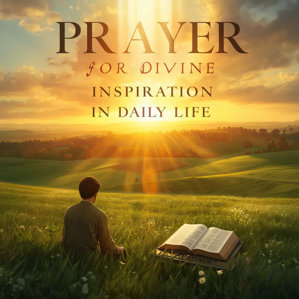 Prayer for Divine Inspiration in Daily Life