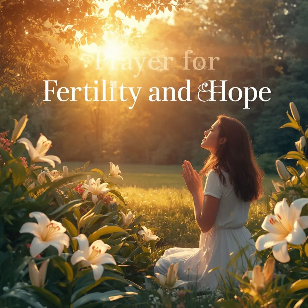 Prayer for Fertility and Hope