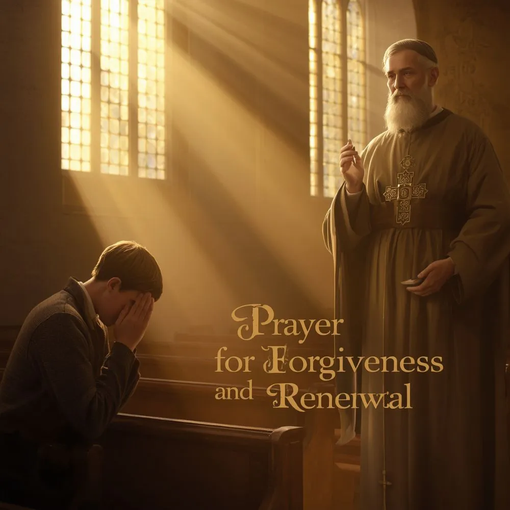 Prayer for Forgiveness and Renewal