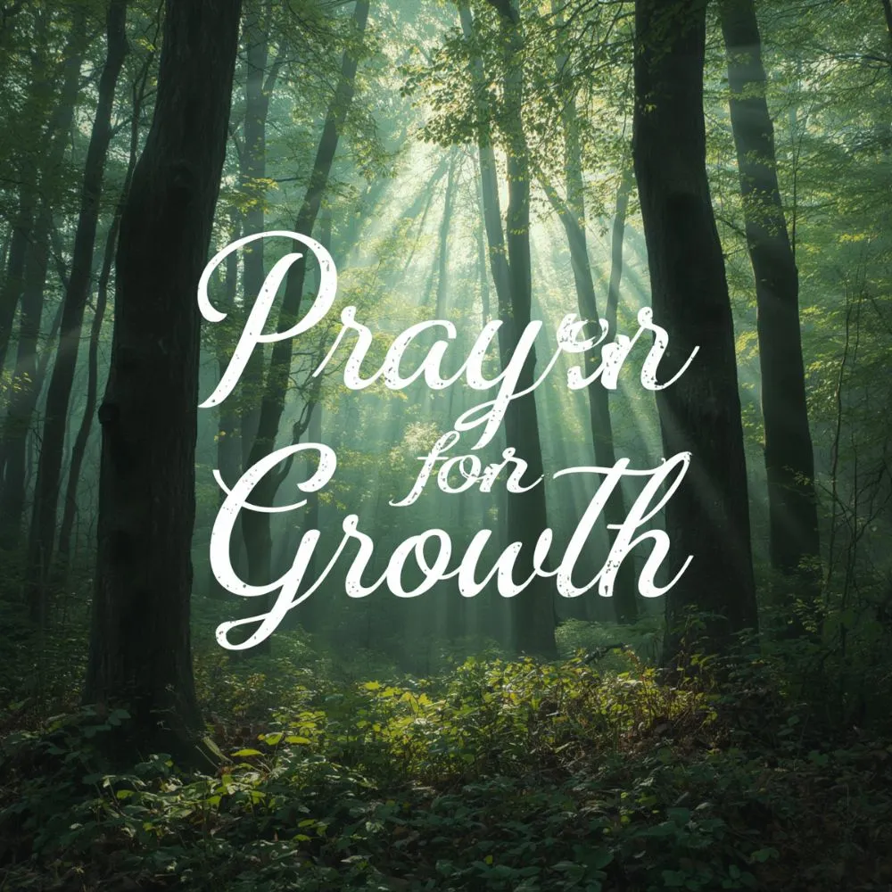 Prayer for Growth