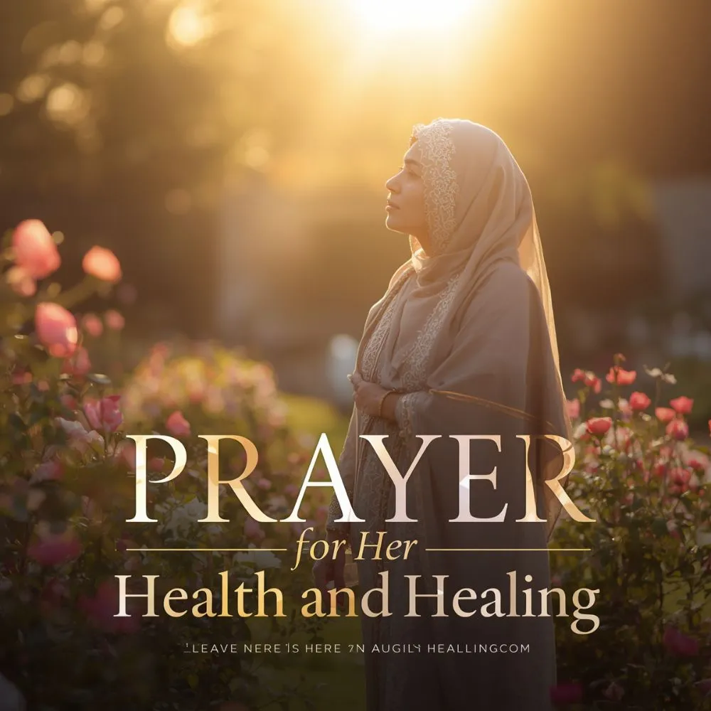 Prayer for Her Health and Healing