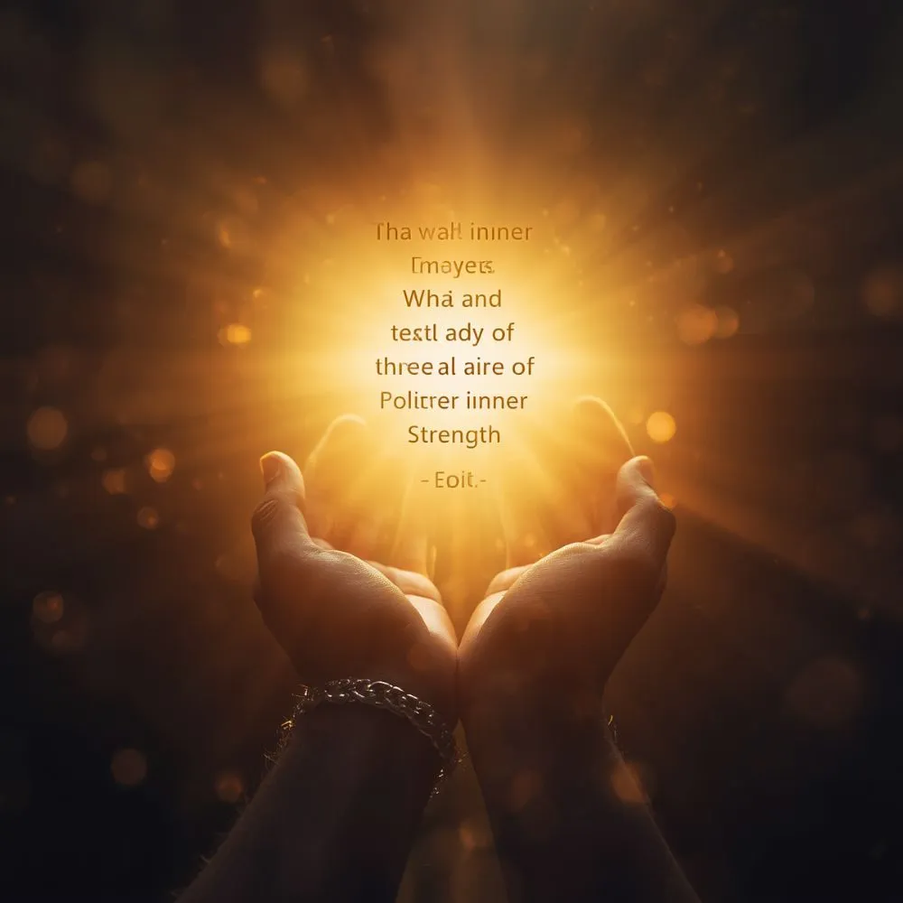 Prayer for Inner Strength