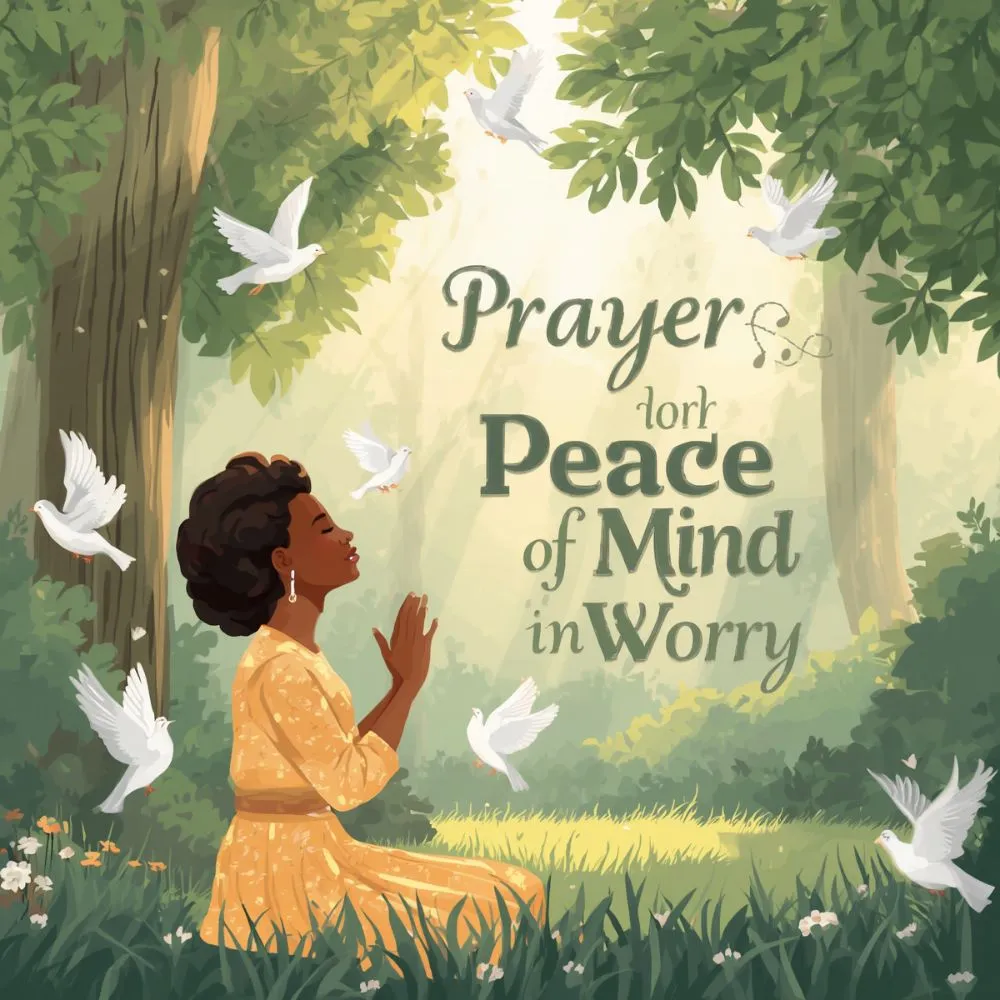 Prayer for Peace of Mind in Worry