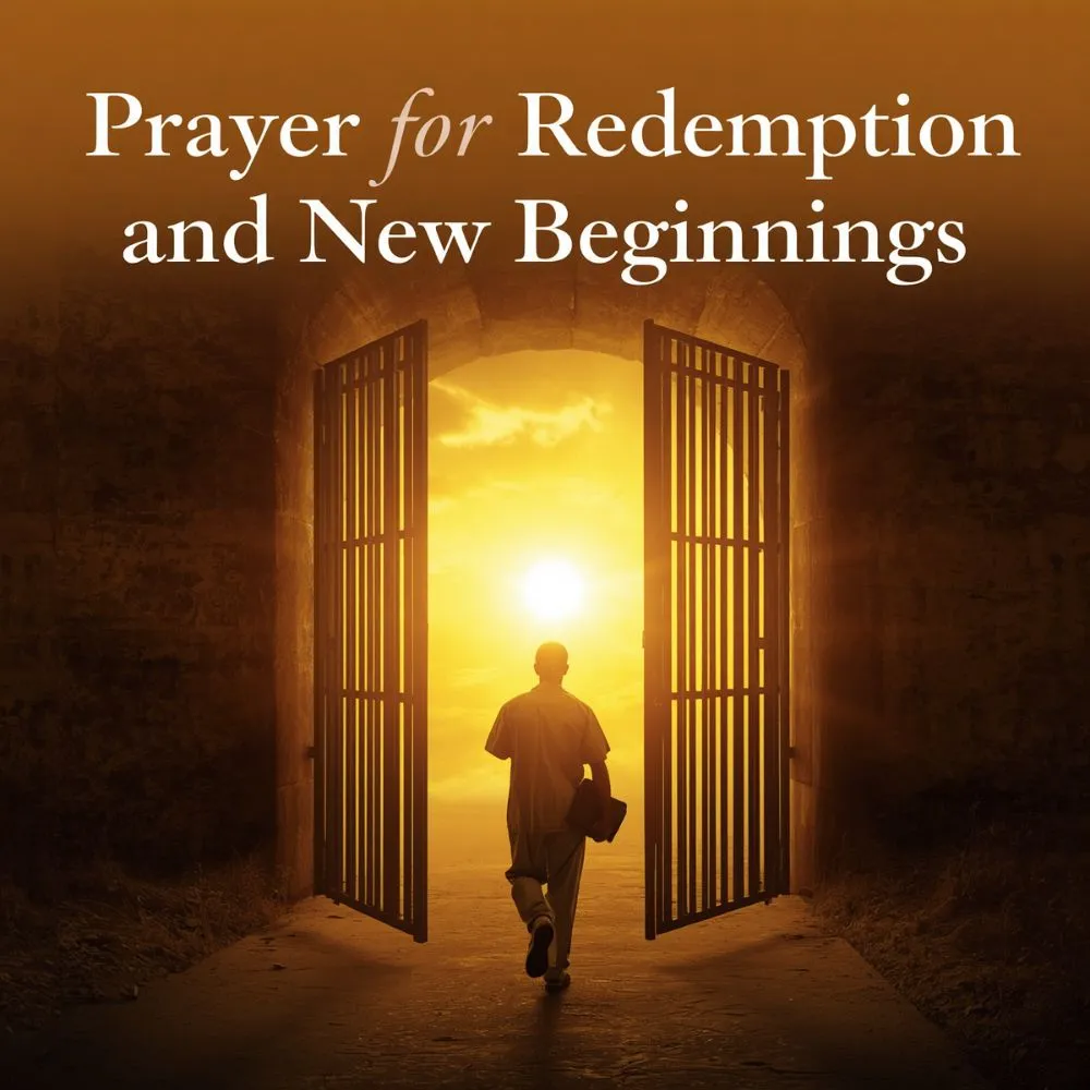 Prayer for Redemption and New Beginnings
