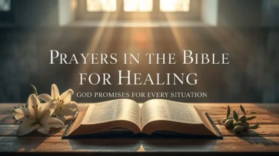 Prayers in the Bible for Healing