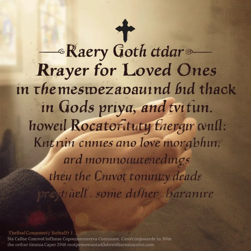 Rosary Prayer for Loved Ones