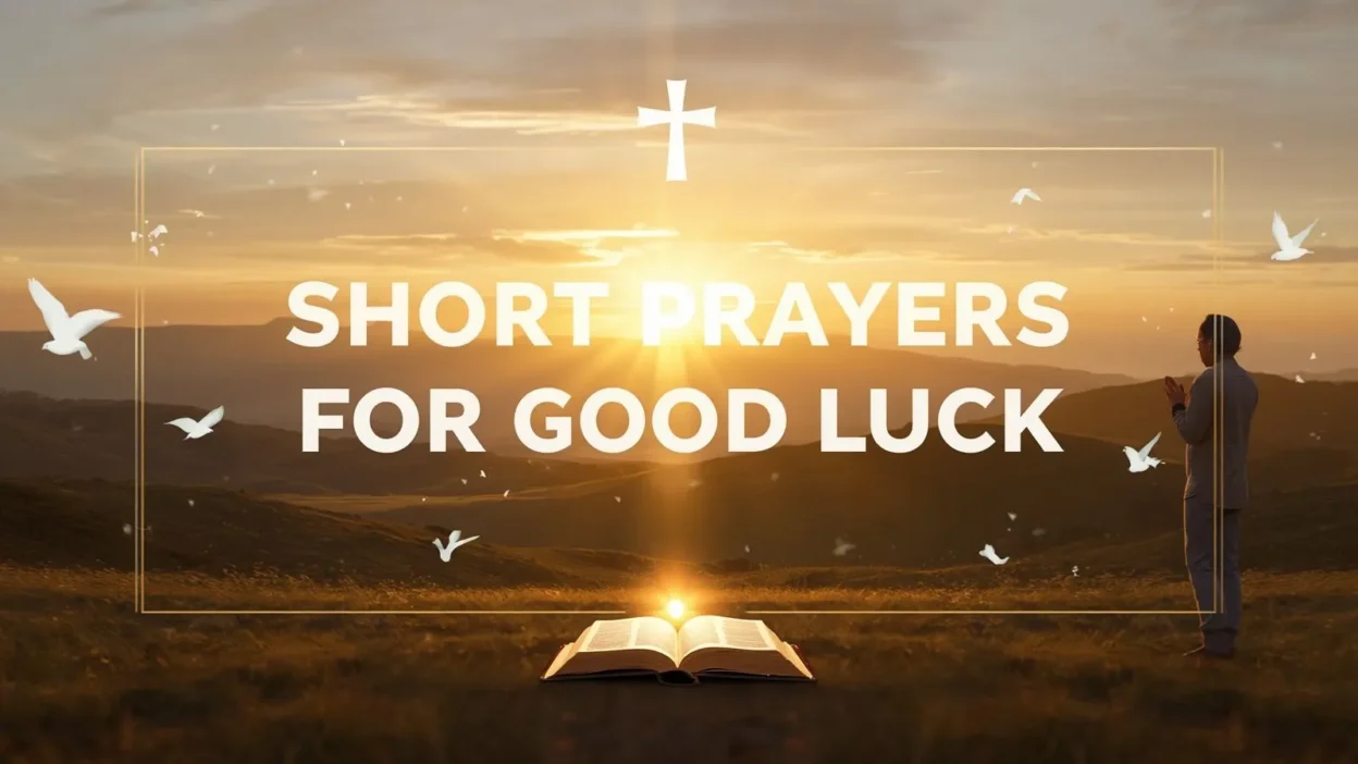 Short Prayers for Good Luck