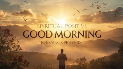 Spiritual Positive Good Morning Blessings Prayers