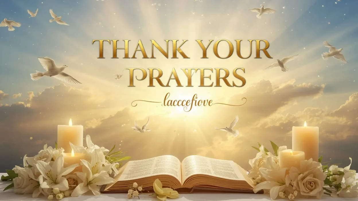 Thank You for Your Prayers Images
